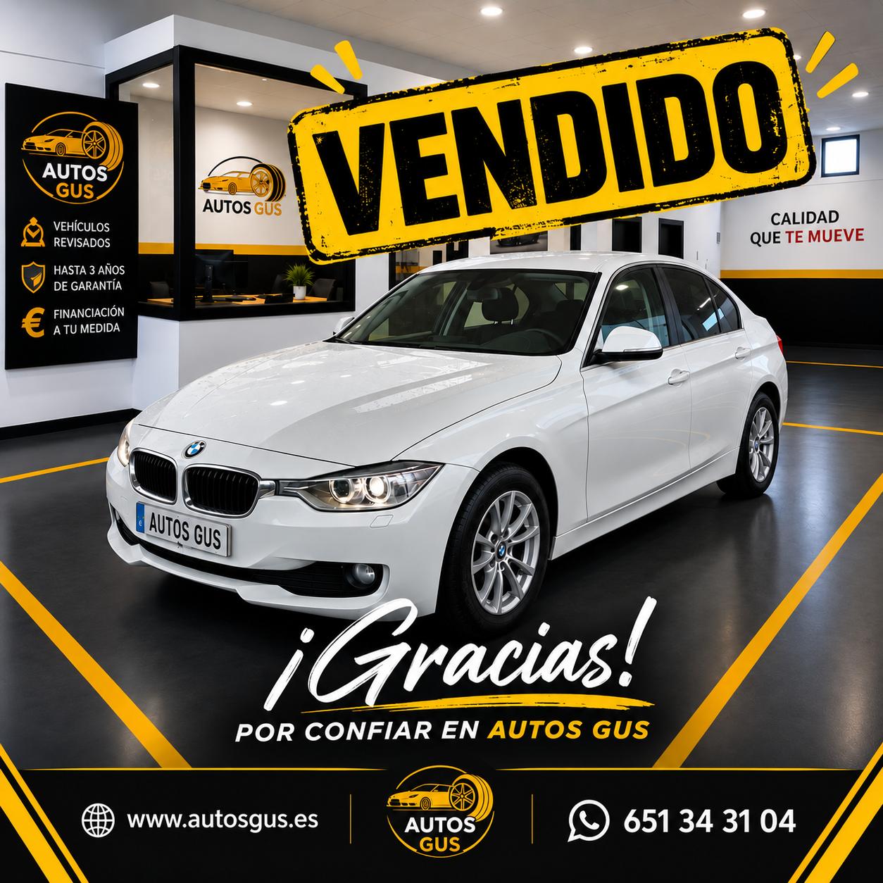 BMW 320d Vendido en Autos Gus